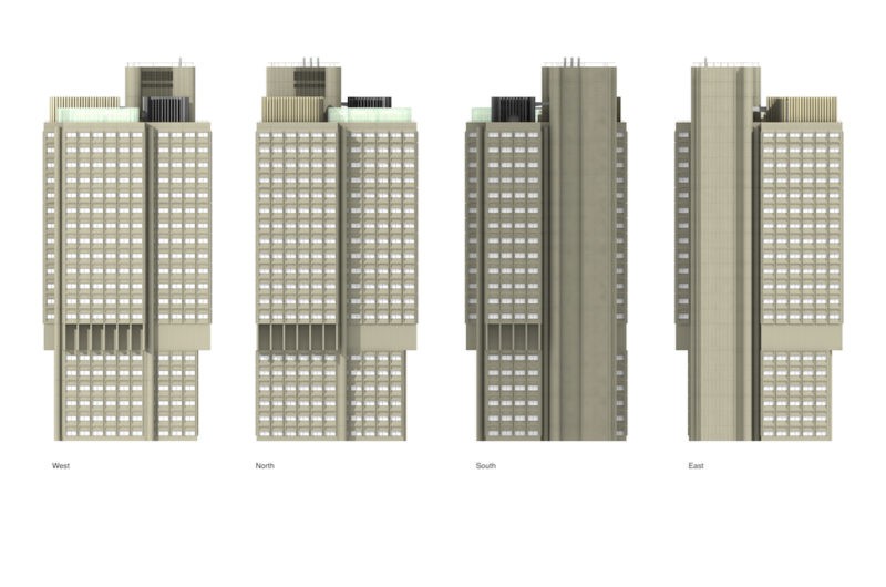 Rooftop Trigeneration Facility Enclosure